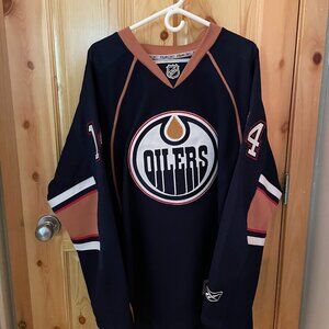 Joran Eberle Signed Oilers Jersey